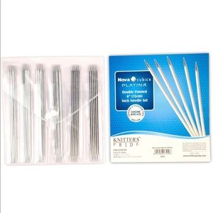 Knitter’s Pride Cubics Platina DPN sock set